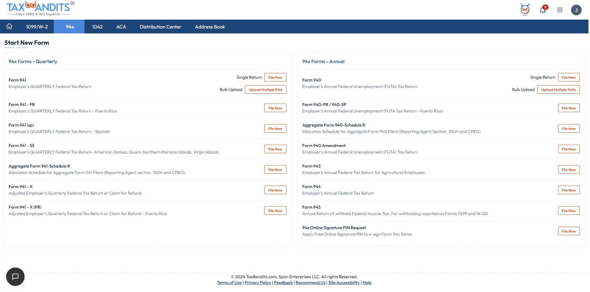 Choose the Bulk Import Option